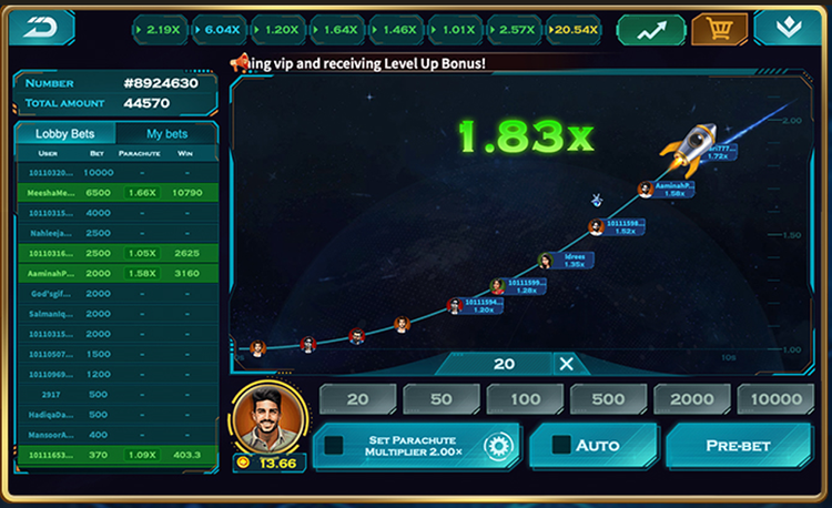 Boombet Casino interface showing game lobby and login screen